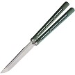 Medford Viceroy Butterfly Pocket Knife Green - MD2164TD35A4 