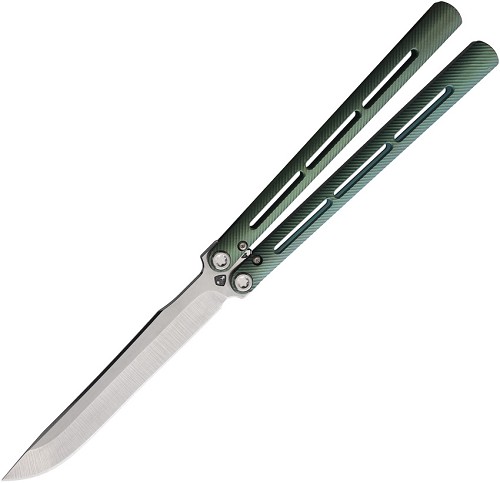 Medford Viceroy Butterfly Pocket Knife Green - MD2164TD35A4 