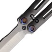 MD2164TT01TM Medford Viceroy Butterfly Knife S45VN Tumbled 