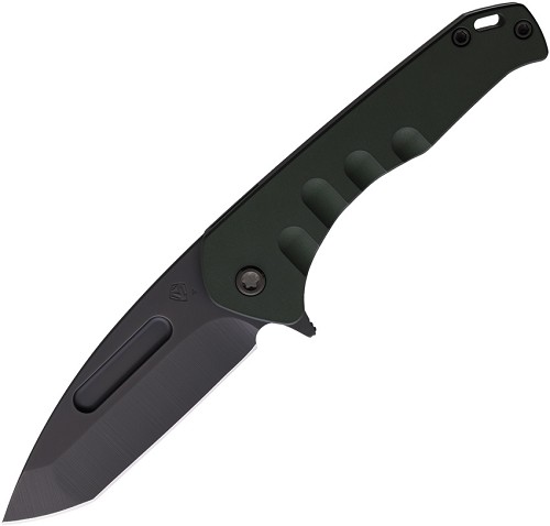 Medford Swift FL Flipper Framelock Pocket Knife Green - MDFF2064PT40PV 
