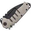 MDL0124PT01TM Medford Praetorian T Framelock Pocket Knife Tumbled Left Handed 