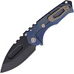 Medford Praetorian Left Hand Framelock Pocket Knife Flamed - MDL124PD03A2 