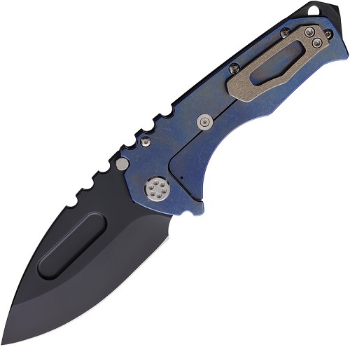 Medford Praetorian Left Hand Framelock Pocket Knife Flamed - MDL124PD03A2 