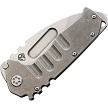 MDL124TD01TM Medford Praetorian Left Hand Framelock Pocket Knife Tumbled 