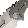 MDL124TD01TM Medford Praetorian Left Hand Framelock Pocket Knife Tumbled 