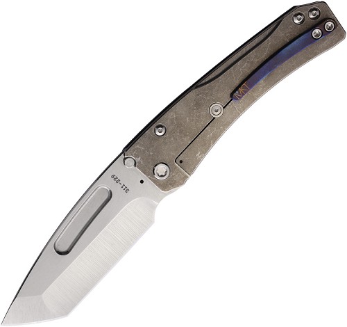 Medford Slim Midi Left Hand Framelock Pocket Knife - MDL2014TT03TM 