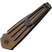 MDNAPQ36A1TP Medford Automatic Pocket Knife Nosferatu S35VN PVD 