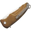 Medford Smooth Criminal Button Lock Pocket Knife Titanium S35VN Bronze - MDT39STQ36A1 