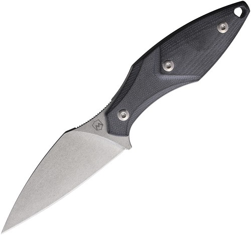 Mercury Hawky Fixed Blade Knife Black G10 - MER9HWKBKGFC 