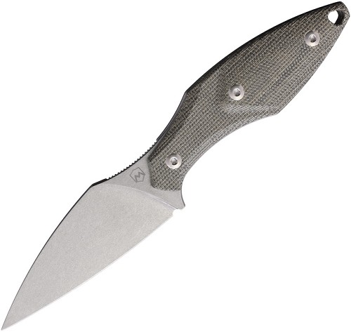 Mercury Hawky Fixed Blade Knife Green Micarta - MER9HWKGCFC 
