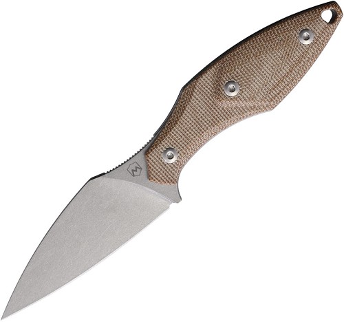 Mercury Hawky Fixed Blade Knife Natural Micarta - MER9HWKNCFC 