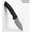Miguron Norsa Crossbar Lock Pocket Knife Black - MGR820ABK 