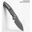 Miguron Norsa Crossbar Lock Pocket Knife Gray - MGR820ADG 