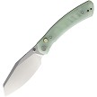 Miguron Karok Button Linerlock Pocket Knife Jade - MGR827YG 