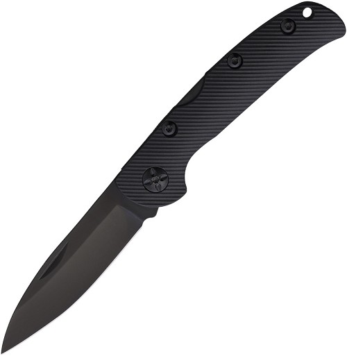 Lockback Pocket Knife Black - MI333 