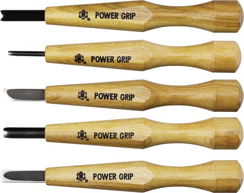 Mikihisa Power Grip Wood Chisel Set 5 Piece - MIKA053 