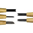 MIKA053 Mikihisa Power Grip Wood Chisel Set 5 Piece 