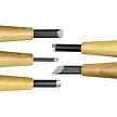 MIKA053 Mikihisa Power Grip Wood Chisel Set 5 Piece 