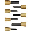 MIKA077 Mikihisa Power Grip Wood Chisel Set 7 Piece 