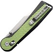 Rapax Trek Crossbar Lock Pocket Knife Green Carbon Fiber - MK0041CFGN 