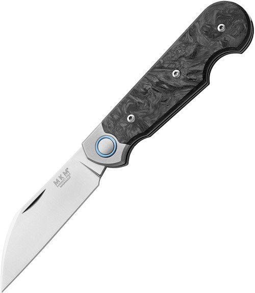 MKM-Maniago Knife Makers Jaques Slip Joint Pocket Knife Black Dark Matter - MKMJQTDMBK 