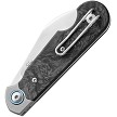 MKMJQTDMBK MKM-Maniago Knife Makers Jaques Slip Joint Pocket Knife Black Dark Matter 
