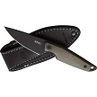 MKMMA01GCB MKM-Maniago Knife Makers Makro 1 Fixed Blade Knife Black 
