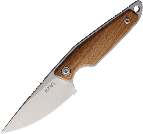MKM-Maniago Knife Makers Makro 1 Fixed Blade Knife Santos Wood - MKMMA01S 