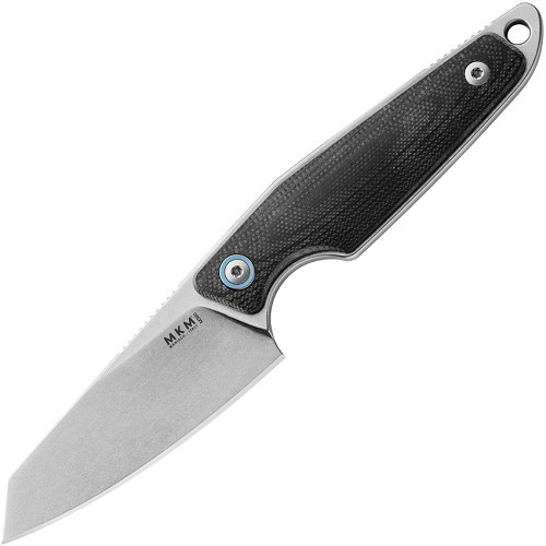 MKM-Maniago Knife Makers Makro 2 Black G10 Knife - MKMMA02GBK 