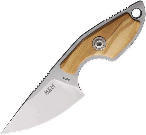 MKM-Maniago Knife Makers Mikro 1 Fixed Blade Knife Olive - MKMMR01O 