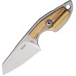 MKM-Maniago Knife Makers Mikro 2 Fixed Blade Knife Olive - MKMMR02O 