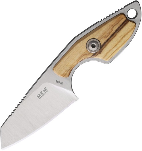 MKM-Maniago Knife Makers Mikro 2 Fixed Blade Knife Olive - MKMMR02O 