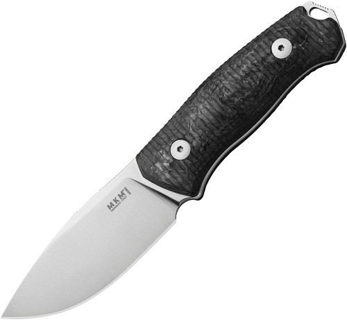 MKM-Maniago Knife Makers Small LOV Fixed Blade Knife Carbon Fiber - MKMSLCF 