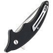 MOLSECT Cove Button Lock Pocket Knife Black - MLS996B 