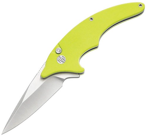 MOLSECT Cove Button Lock Pocket Knife Light Green - MLS996GY 
