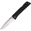 Main Street Route 66 Lockback Pocket Knife Black Drop Point - MMS001 