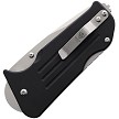 Main Street Broadway Lockback Pocket Knife Black Drop Point - MMS007 