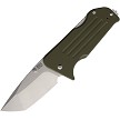 Main Street Broadway Lockback Pocket Knife OD Green Tanto - MMS008 