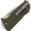 Main Street Broadway Lockback Pocket Knife OD Green Tanto - MMS008 