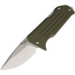 Main Street Broadway Lockback Pocket Knife OD Green Drop Point - MMS009 