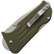 Main Street Broadway Lockback Pocket Knife OD Green Drop Point - MMS009 