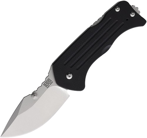 Main Street Lombard Lockback Pocket Knife Black Drop Point - MMS013 