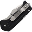 Main Street Lombard Lockback Pocket Knife Black Drop Point - MMS013 