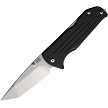 Main Street Bourbon Lockback Pocket Knife Black Tanto - MMS018 
