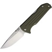 Main Street Bourbon Lockback Pocket Knife OD Green Drop Point - MMS021 