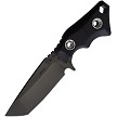 Main Street Micro Tanto Fixed Blade Knife Black - MMS032 