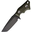Main Street Micro Tanto Fixed Blade Knife OD Green - MMS042 