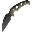Main Street Fighting Utility Fixed Blade Knife OD Green - MMS043 