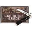 MR678 Marbles Swing Guard Lockback Pocket Knife Brown Checker Bone 