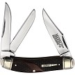 Marbles Sowbelly Pocket Knife Whittler Brown Check - MR679 
